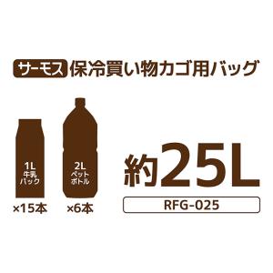 THERMOS サーモス 保冷買い物カゴ用バッ...の詳細画像2