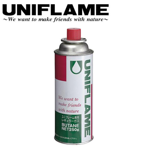 UNIFLAME ユニフレーム レギュラーガス(３本) 650028 【カセットボンベ/アウトドア】