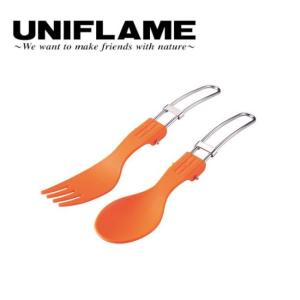 UNIFLAME ユニフレーム カトラリー カラカト オレンジ 668818 【UNI-TLWR】【メール便・代引不可】｜snb-shop