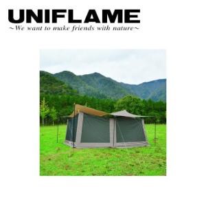UNIFLAME ユニフレーム REVOメッシュウォールII L TAN 681909 【アウトドア/キャンプ/タープ】｜snb-shop
