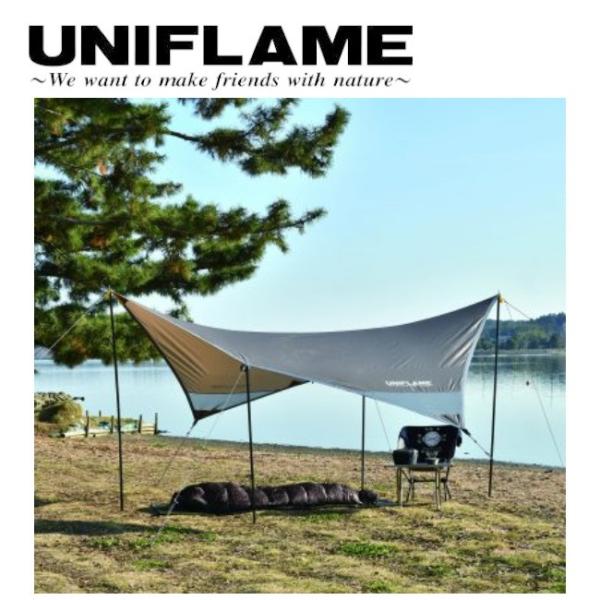 UNIFLAME ユニフレーム REVOタープ solo TAN 682050 【キャンプ/アウトド...