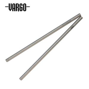 VARGO バーゴ チタニウム ストロー(2本セット) T-487 【箸/食器/アウトドア/キャンプ】【メール便・代引不可】｜snb-shop