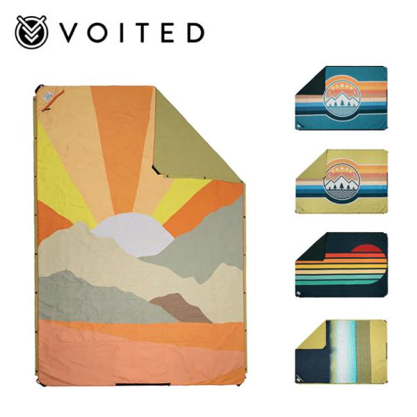 VOITED ボイテッド Picnic&amp;Beach Blanket L ピクニック&amp;ビーチブランケッ...