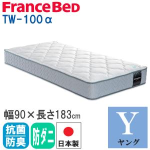 フランスベッド（FRANCEBED） 【正規品】 マットレス TW-100α ツイン