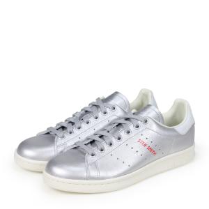 アディダス オリジナルス スタンスミス adidas Originals レディース スニーカー STAN SMITH W B41750 シルバー 6/20 新入荷｜sneak