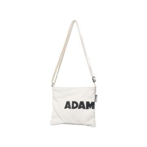 アダムパテック ADAM PATEK バッグ ショルダーバッグ メンズ レディース WILKES LOGO MUSETTE BAG ブラック ホワイト 黒 白 AMPK-B046｜sneak