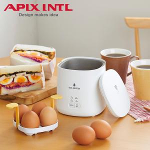 アピックスインターナショナル APIX INTL ゆで卵メーカー ゆで卵器 蒸し器 エッグスチーマー エッグマイスター 電気式 EGG MEISTER AEM-420｜sneak
