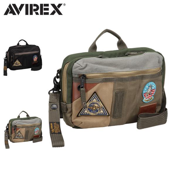 AVIREX アヴィレックス バッグ ショルダーバッグ トップガン3 メンズ レディース 2WAY ...