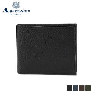Aquascutum（アクアスキュータム） 財布 二つ折り サットン メンズ 本