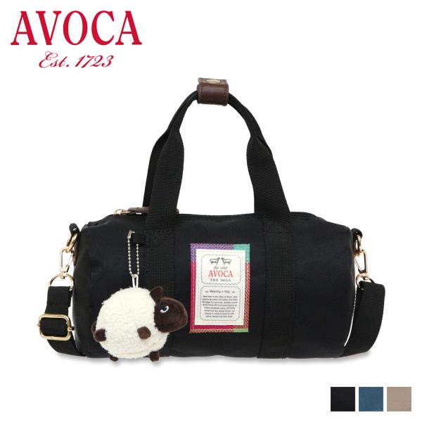 AVOCA アヴォカ ボストンショルダーバッグ ミニ メンズ レディース 斜めがけ ブラック ネイビ...