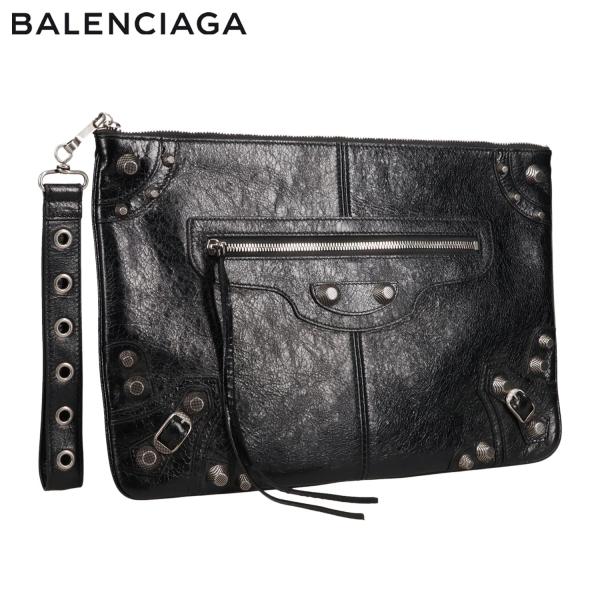 バレンシアガ BALENCIAGA ポーチ 小物入れ メンズ レディース 本革 LE CAGOLE ...