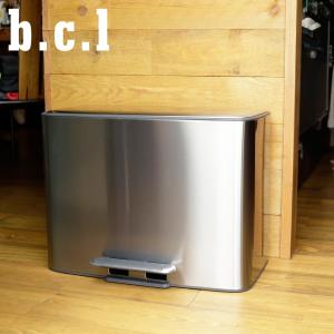 DULTON ゴミ箱 2分別 30L おしゃれ アメリカン ステンレス製