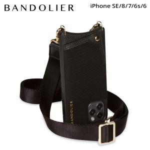 BANDOLIER バンドリヤー iPhone SE SE2 8 iPhone 7 6s ケース スマホケース 携帯 ショルダー アイフォン 10BOBLKG｜sneak