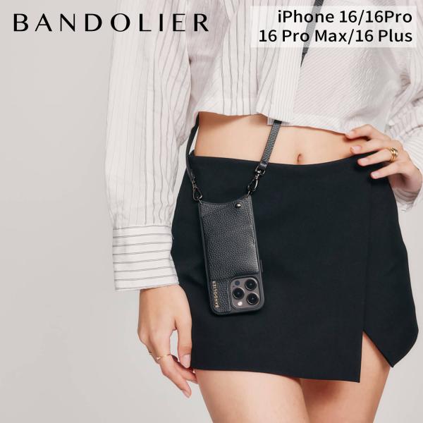 BANDOLIER バンドリヤー スマホショルダー スマホケース iphone16 16pro 16...