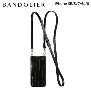 BANDOLIER バンドリヤー iPhone SE SE2 8 iPhone 7 6s ケース スマホケース 携帯 ショルダー アイフォン エマクロックグリーン 10emm｜sneak