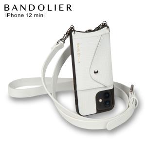 BANDOLIER バンドリヤー iPhone 12 mini ケース スマホ 携帯 ショルダー アイフォン ホワイト レディース10JUSWHSV｜sneak