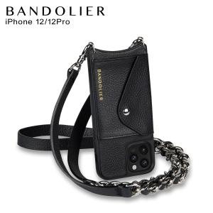 BANDOLIER バンドリヤー iPhone 12 Pro ケース スマホケース 携帯 ショルダー アイフォン メンズ レディース ブラック 黒 14ANN｜sneak