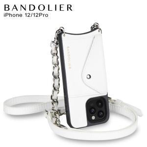 BANDOLIER バンドリヤー iPhone 12 Pro ケース スマホケース 携帯 ショルダー アイフォン メンズ レディース ホワイト 白 14PAI｜sneak