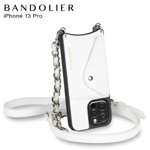 BANDOLIER バンドリヤー iPhone 13 Pro ケース スマホケース 携帯 ショルダー アイフォン メンズ レディース ホワイト 白 14PAI｜sneak