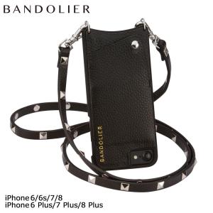 BANDOLIER バンドリヤー iPhone SE 8 7 6 6s/Plus ケース スマホ 携帯 アイフォン プラス SARAH レザー スタッズ メンズ レディース｜sneak