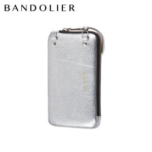 BANDOLIER バンドリヤー ポーチ ケース スマホ 携帯 エキスパンデッド メンズ レディース EXPANDED RICH SILVER POUCH シルバー 21GRA｜sneak