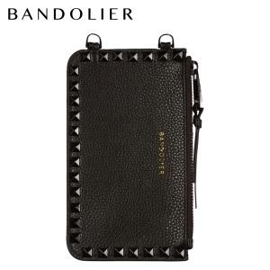 BANDOLIER バンドリヤー ポーチ ケース スマホ 携帯 レザー SARAH POUCH FALL17 メンズ レディース ブラック｜sneak