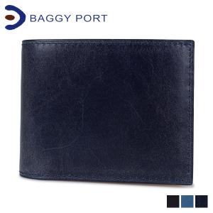 バギーポート BAGGY PORT 財布 二つ折り メンズ レディース KOI WALLET ネイビー ブルー ダークブルー ZYS098｜sneak