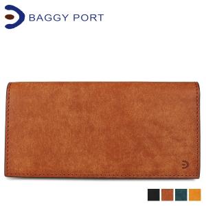 バギーポート BAGGY PORT 財布 長財布 ブオナ メンズ レディース BUONA LONG WALLET ブラック キャメル ブルー イエロー 黒 ZYS2401｜sneak