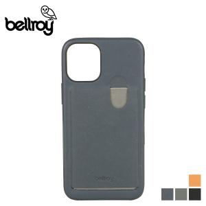 ベルロイ Bellroy iPhone 12 mini ケース スマホ 携帯 アイフォン メンズ レディース 背面ポケット PHONE CASE ブラック グレー ブラウン 黒 POBA｜sneak