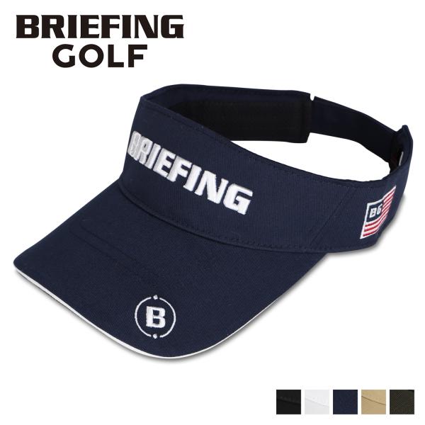 ブリーフィング ゴルフ BRIEFING GOLF サンバイザー キャップ 帽子 メンズ ベーシック...