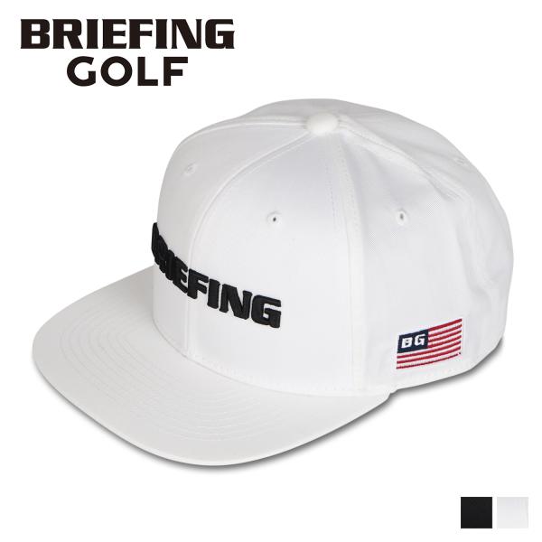 ブリーフィング ゴルフ BRIEFING GOLF キャップ 帽子 メンズ ベーシック フラットバイ...