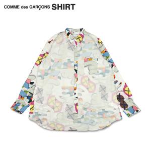 コムデギャルソン シャツ Comme des Garcons SHIRT シャツ 長袖 メンズ カウズ コラボ KAWS PRINT COTTON POPLIN SHIRT FH-B022｜sneak