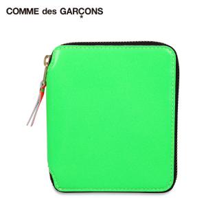 コムデギャルソン COMME des GARCONS 財布 二つ折り メンズ レディース ラウンドファスナー SUPER FLUO SA2100SF｜sneak