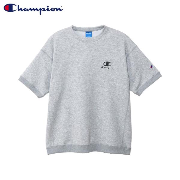 チャンピオン Champion スウェット 半袖 テックウィーブ メンズ レディース クルーネック ...