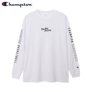 チャンピオン Champion Tシャツ 長袖 ロンT カットソー バスケットボール ウェア メンズ レディース LONG SLEEVE T-SHIRT C3-CB425 爆買