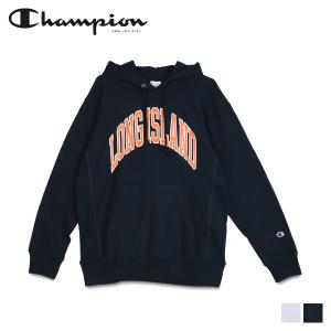 チャンピオン Champion パーカー リバースウィーブ スウェット プルオーバー メンズ REVERSE WEAVE HOODED SWEATSHIRT ホワイト ネイビー 白 C3-X111｜sneak