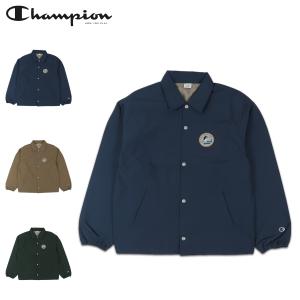 チャンピオン Champion コーチジャケット アウター メンズ レディース COACH JACKET ネイビー ベージュ グリーン C3-Z605