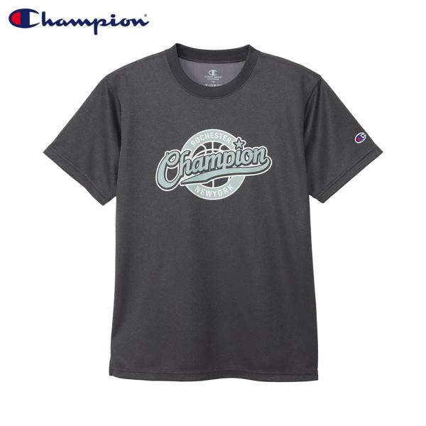 チャンピオン Champion Tシャツ 半袖 子供服 バスケットボール ウェア キッズ 速乾 通気...