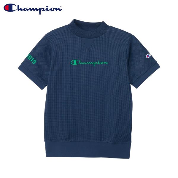 チャンピオン Champion シャツ 半袖 ゴルフウェア レディース モックネック スポーツ MO...