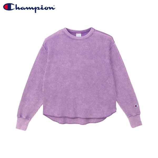 チャンピオン Champion シャツ 長袖 レディース 無地 ルーズフィット LONG SLEEV...