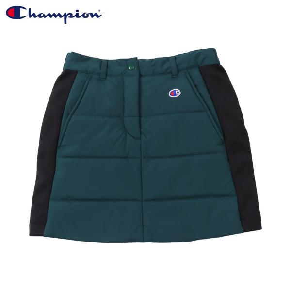 チャンピオン Champion スカート 中綿入り ゴルフウェア レディース ストレッチ 軽量 保温...