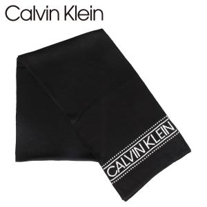 カルバンクライン Calvin Klein マフラー スカーフ メンズ MUFFLER ブラック 黒 1CK3507｜sneak