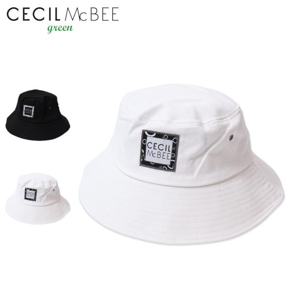 セシルマクビーグリーン CECIL McBEE green 帽子 バケットハット ゴルフウェア オー...