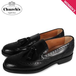 チャーチ Churchs 靴 タッセル ローファー レディース TAMARYN 2 ブラック 黒 DS0038