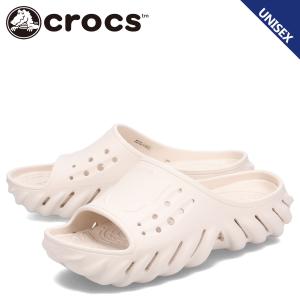 クロックス crocs サンダル エコー スライド メンズ レディース ECHO SLIDE オフ ホワイト 208170-160｜sneak