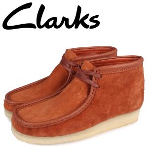 クラークス Clarks ワラビー ブーツ メンズ WALLABEE BOOT ブラウン 26154818｜スニークオンラインショップ