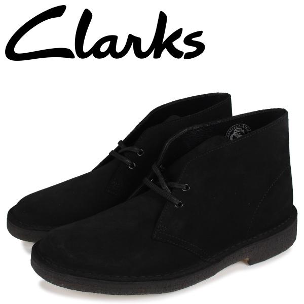 クラークス Clarks デザート ブーツ メンズ DESERT BOOT ブラック 黒 26155...