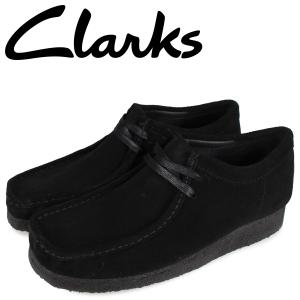 クラークス Clarks ワラビー ブーツ メンズ WALLABEE ブラック