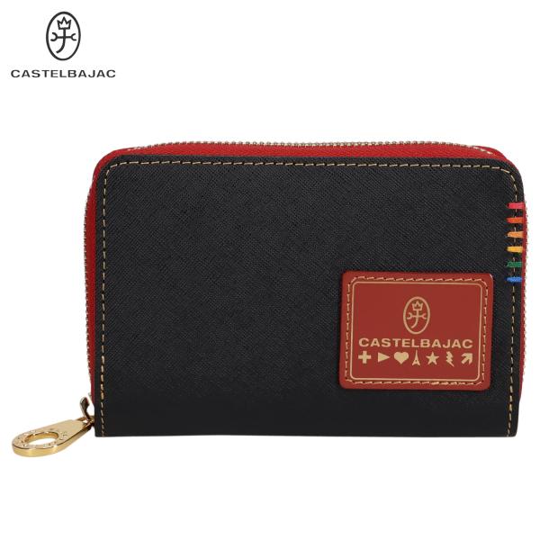 カステルバジャック CASTELBAJAC 財布 二つ折り メンズ レディース ファスナー 小銭入れ...