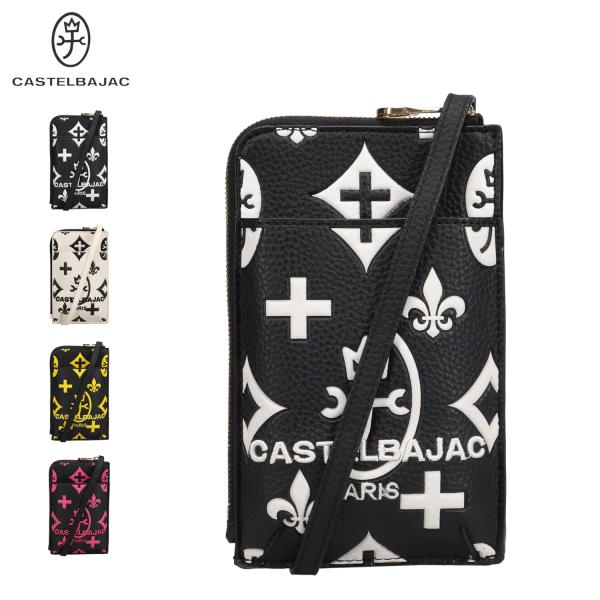 カステルバジャック CASTELBAJAC スマホショルダー 小物入れ バッグ ケース スマートフォ...